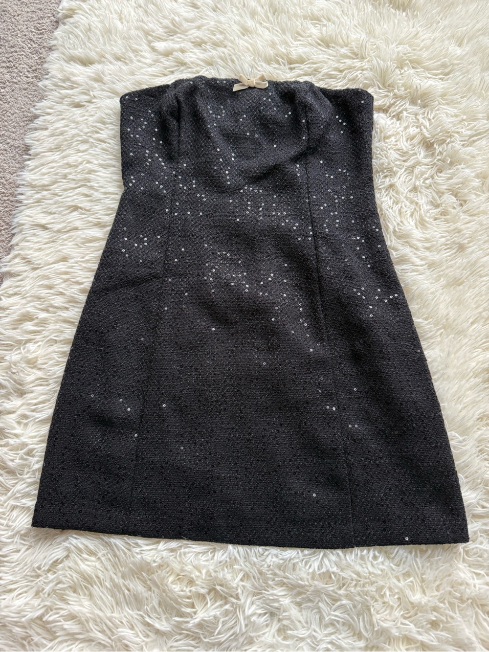 Altar’d State strapless sequin mini dress